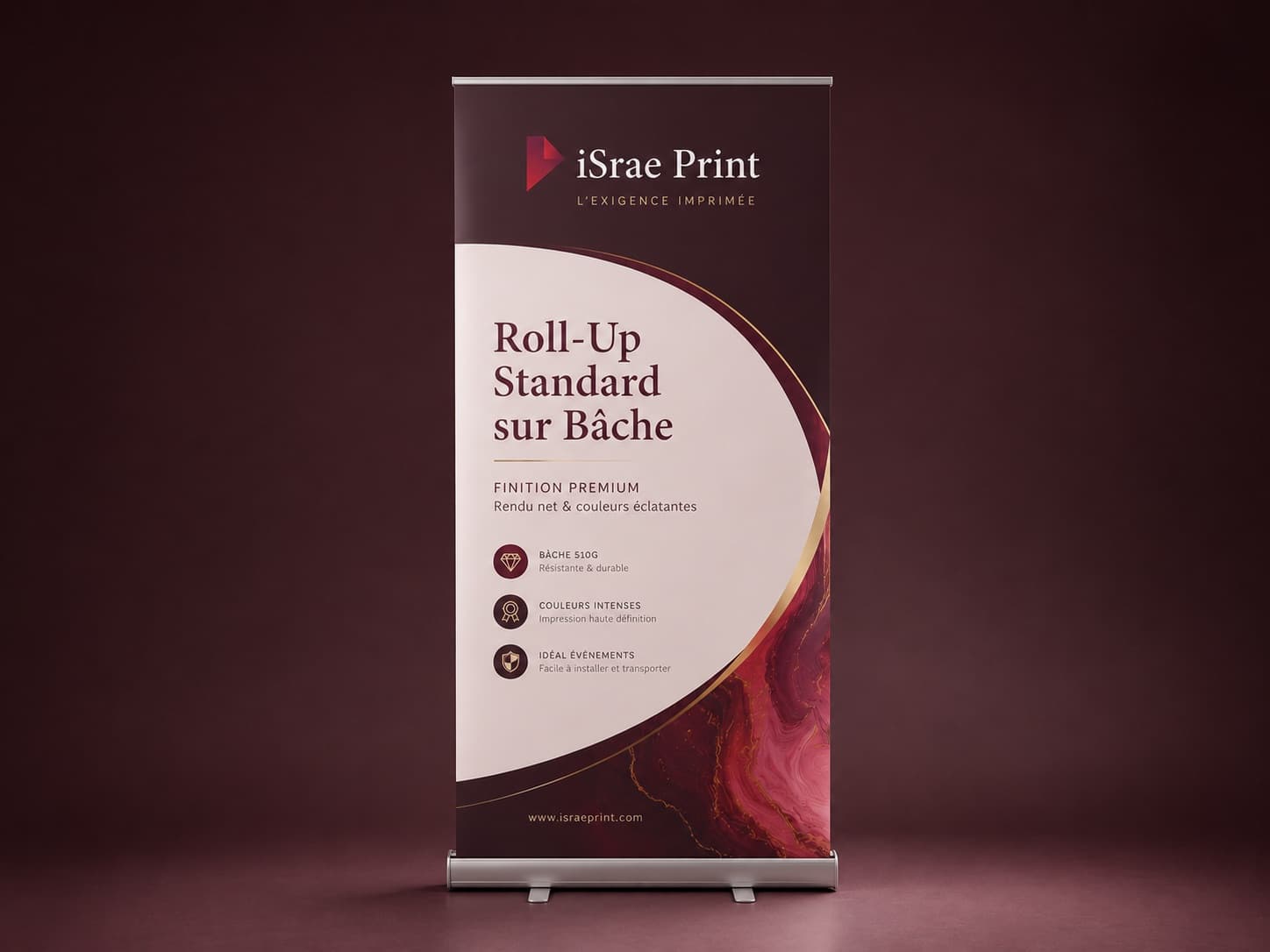 Roll-Up Standard sur Bâche